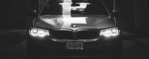 Preview wallpaper bmw, car, bw