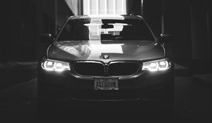 Preview wallpaper bmw, car, bw