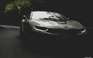 Preview wallpaper bmw i8, bmw, car, front view