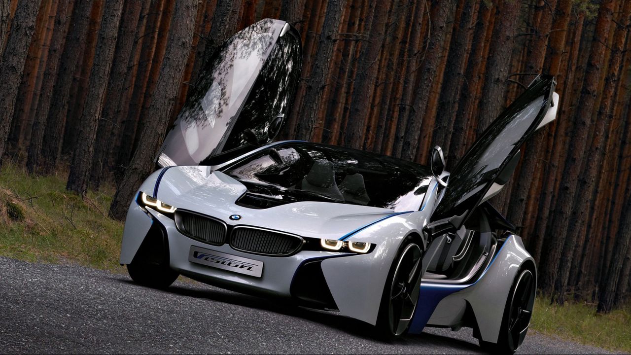 Wallpaper bmw, vision, efficientdynamics, concept