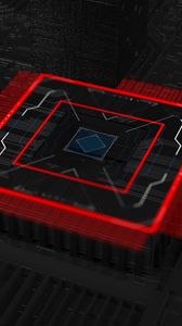 Preview wallpaper chip, processor, circuit, 3d