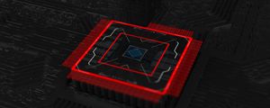 Preview wallpaper chip, processor, circuit, 3d