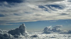 Preview wallpaper clouds, sky, summer