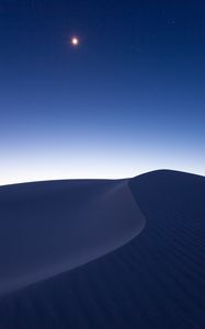 Preview wallpaper desert, sand, night