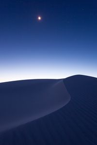 Preview wallpaper desert, sand, night