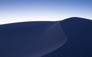 Preview wallpaper desert, sand, night