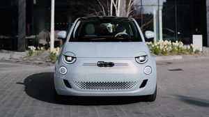 Preview wallpaper fiat, car, gray, tuning