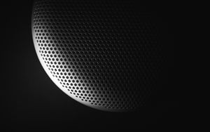 Preview wallpaper grid, dots, metal, dark