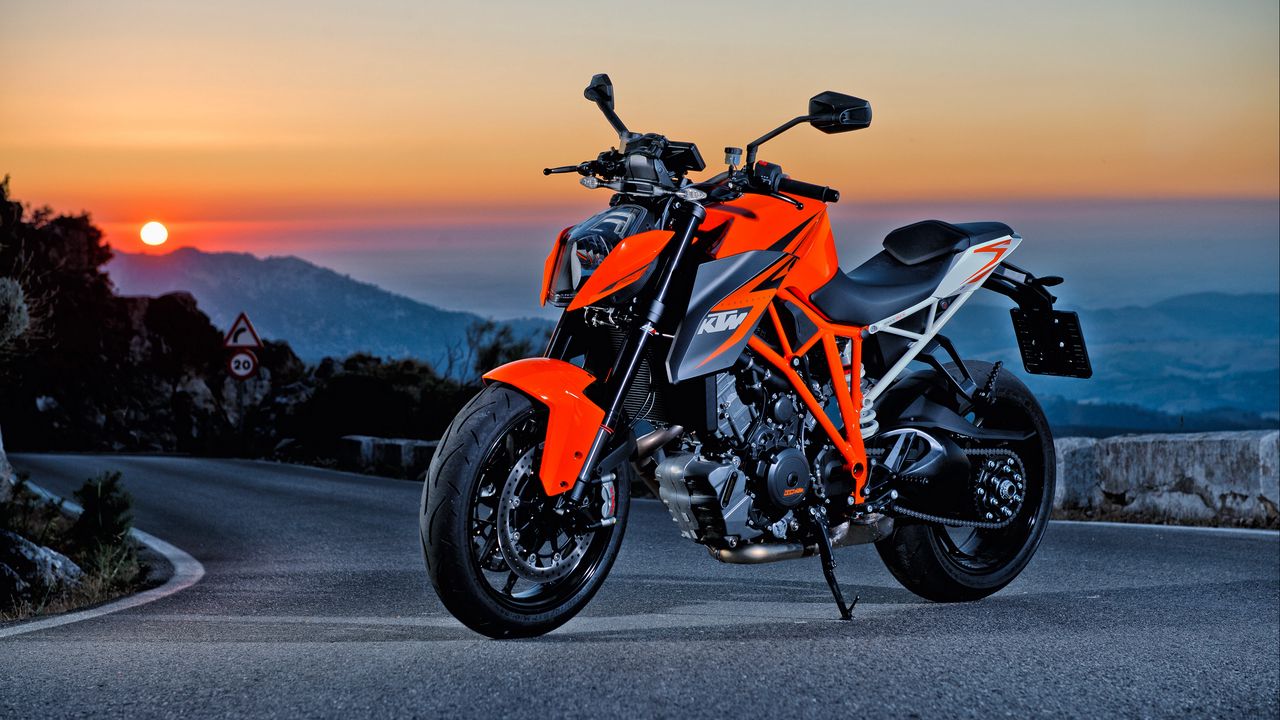 Wallpaper ktm 1290 super duke r, motorcycle, sports