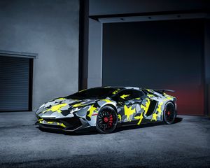 Preview wallpaper lamborghini, aventador, lp-750-4, sv