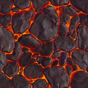 Preview wallpaper lava, texture, stones, volcanic