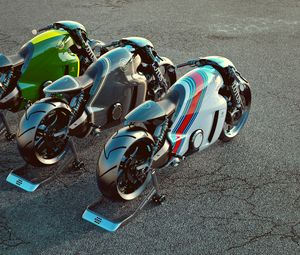 Preview wallpaper lotus c-01, bike, superbike, render