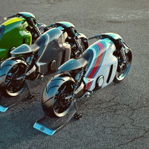 Preview wallpaper lotus c-01, bike, superbike, render