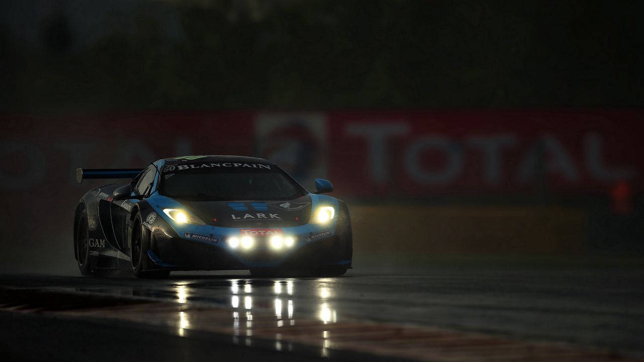 Wallpaper mclaren, mclaren mp4-12c, supercar, evening race