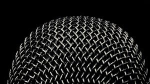 Preview wallpaper microphone, music, macro, dark