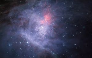 Preview wallpaper orion nebula, stars, nebula, space, glow