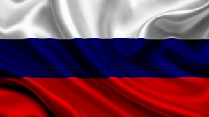Preview wallpaper russia, satin, flag, symbol, band