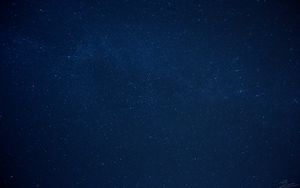 Preview wallpaper stars, night, starry sky, blue, dark