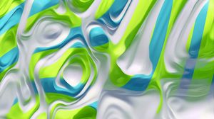 Preview wallpaper surface, embossed, colorful, wavy, bright, saturated