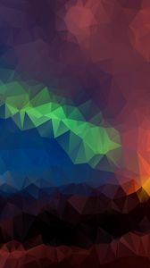 Preview wallpaper triangles, geometric, mosaic, multicolored