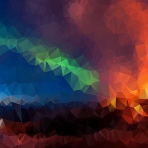 Preview wallpaper triangles, geometric, mosaic, multicolored