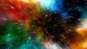 Preview wallpaper universe, galaxy, multicolored, immersion