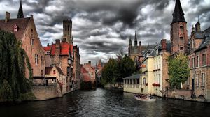 Preview wallpaper venice, sky, clouds, cloud